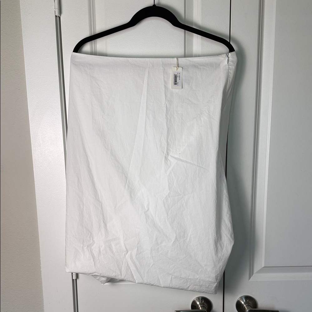 Pauw Amsterdam Bubble Hem White Skirt